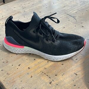 Nike Epic React Women's Black and Pink Shoes